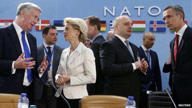 Meeting of Nato representatives