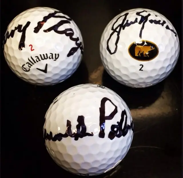 Jack Nicklaus balls