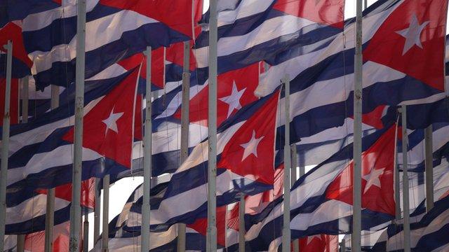 Cuban flags