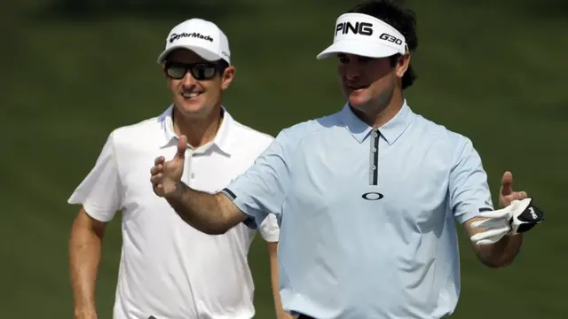 Bubba Watson and Justin Rose