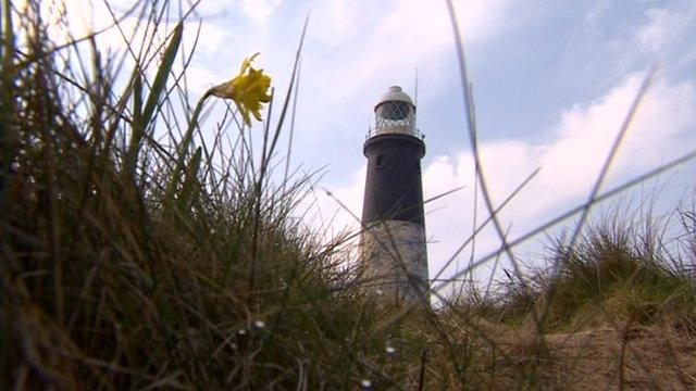 Spurn Point lighthouse