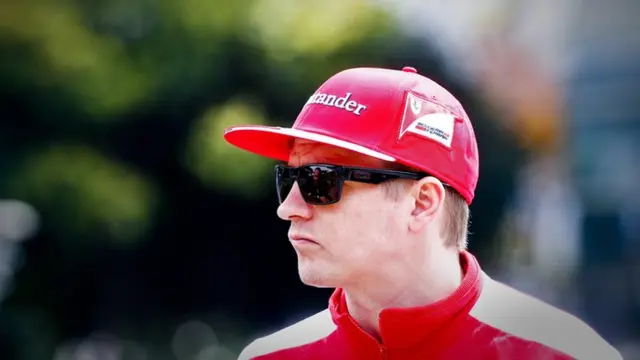 Ferrari F1 driver Kimi Raikkonen