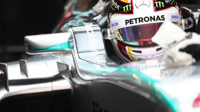 Mercedes F1 driver Lewis Hamilton