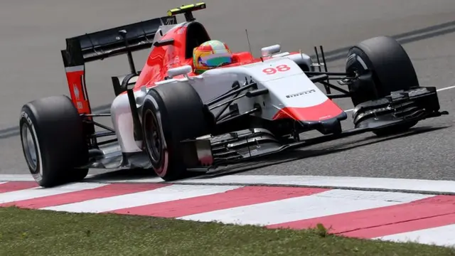 Manor Marussia driver Roberto Mehri