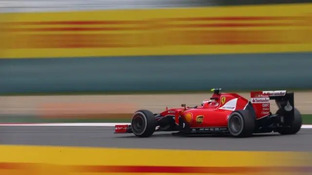 Ferrari driver Kimi Raikkonen