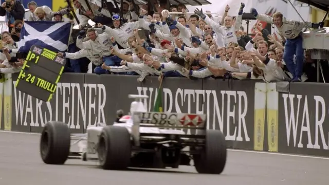 Johnny Herbert wins in Germany in 1999