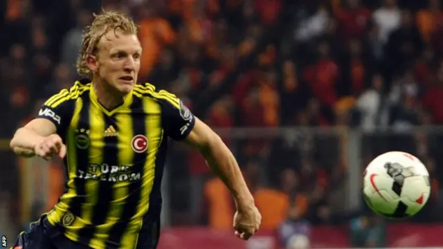 Dirk Kuyt in action for Feyenoord