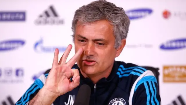 Chelsea boss Jose Mourinho