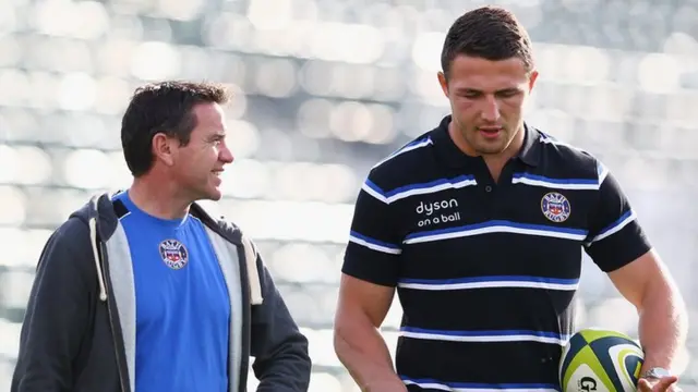 Mike Ford and Sam Burgess