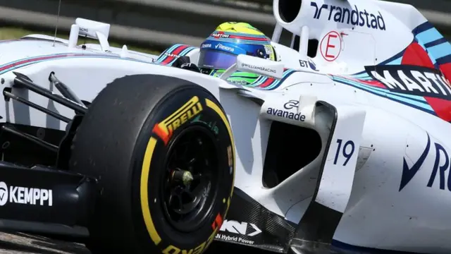 Massa in qualifying