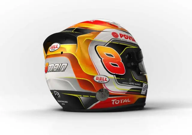 Grosjean helmet