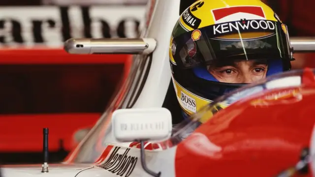 Ayrton Senna secured the qualifying record with McLaren