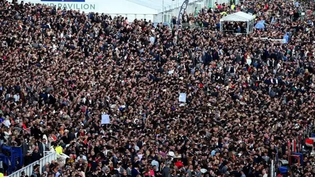 Crowds at Aintree