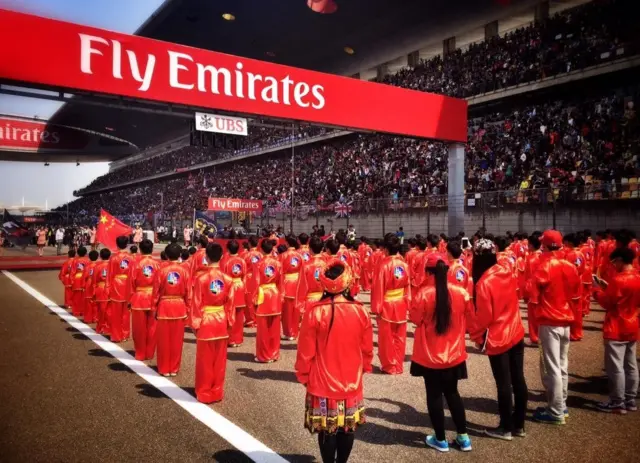 Chinese GP presentation