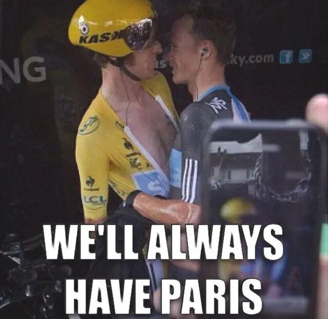 Wiggins and Froome