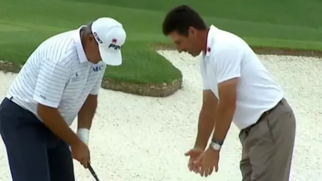 Jose Maria Olazabal and Angel cabrera