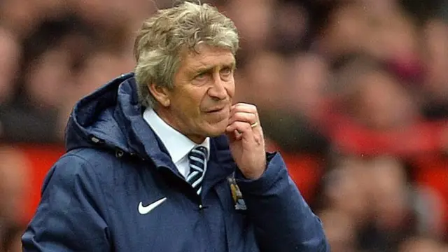 Manchester City manager Manuel Pellegrini