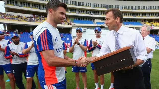 James Anderson and Michael Atherton