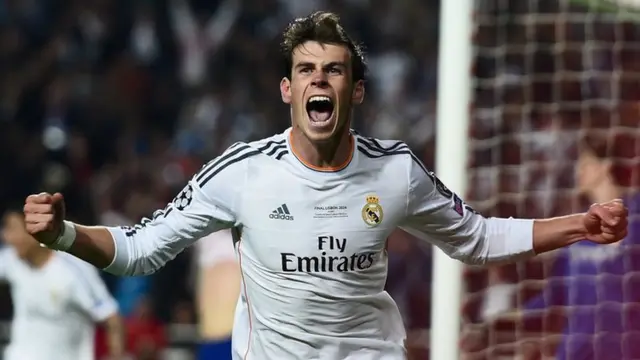 Real Madrid forward Gareth Bale