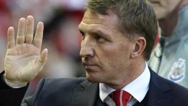 Liverpool manager Brendan Rodgers