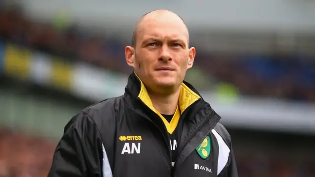 Norwich manager Alex Neil