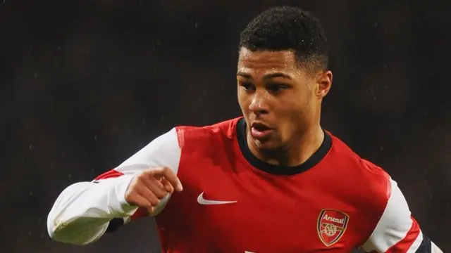 Arsenal midfielder Serge Gnabry