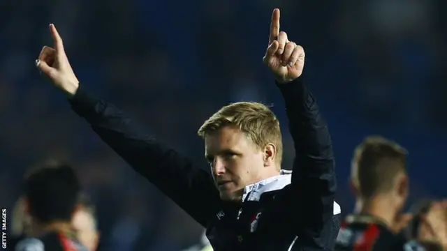 Bournemouth manager Eddie Howe