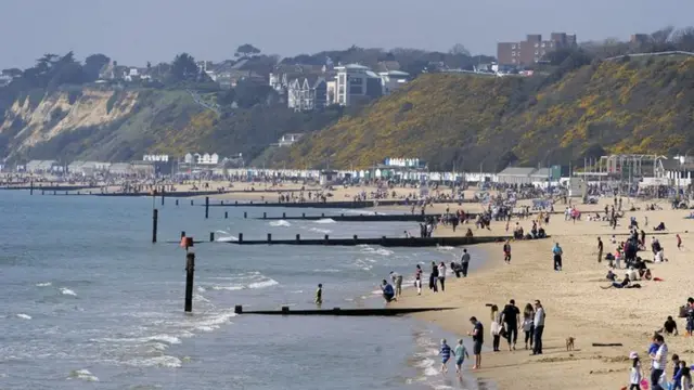 Bournemouth beach