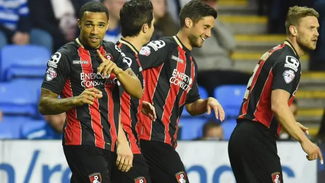 Callum Wilson celebrates