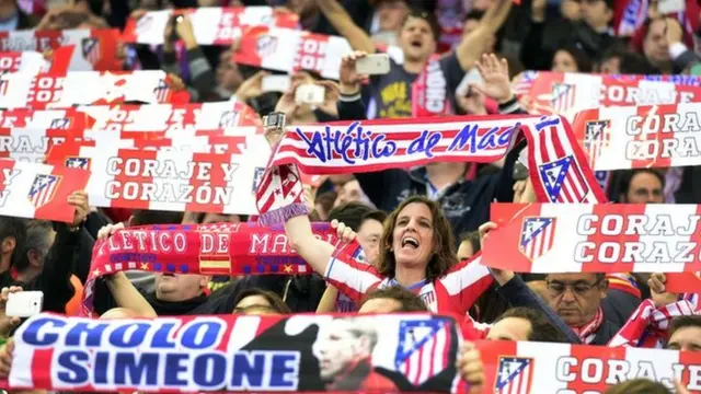 Atletico Madrid fans