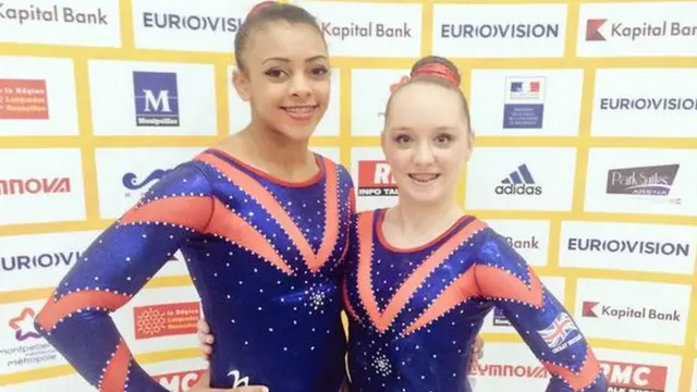 Ellie Downie and Amy Tinkler