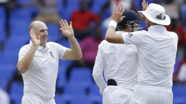 James Tredwell celebrates