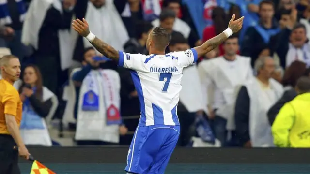 Ricardo Quaresma celebrates