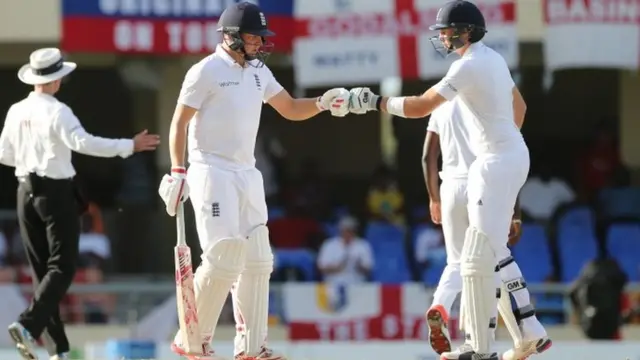 Gary Ballance and Joe Root