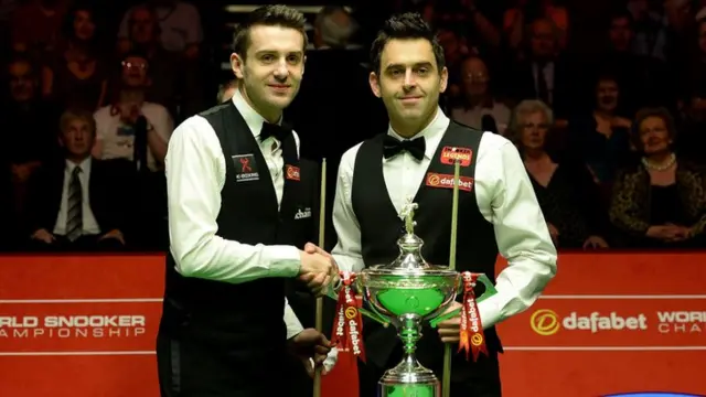 Mark Selby and Ronnie O'Sullivan