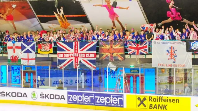 Ice hockey fans