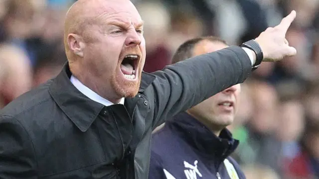 Burnley manager Sean Dyche