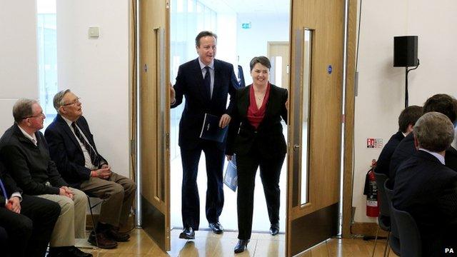 David Cameron and Ruth Davidson