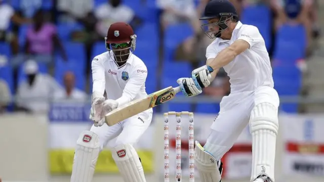 Jos Buttler plays shot
