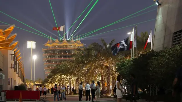 Bahrain Grand Prix paddock