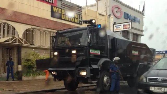 Police in Burundi