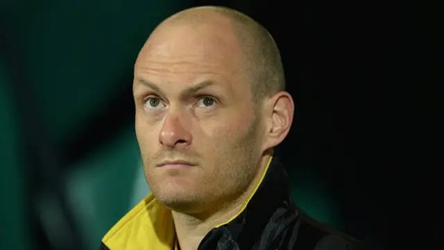 Norwich City manager Alex Neil