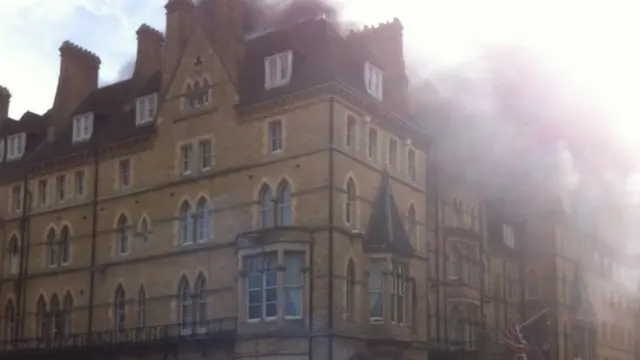 Randolph hotel fire