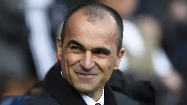 Everton manager Roberto Martinez