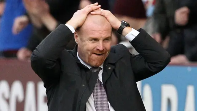 Burnley boss Sean Dyche