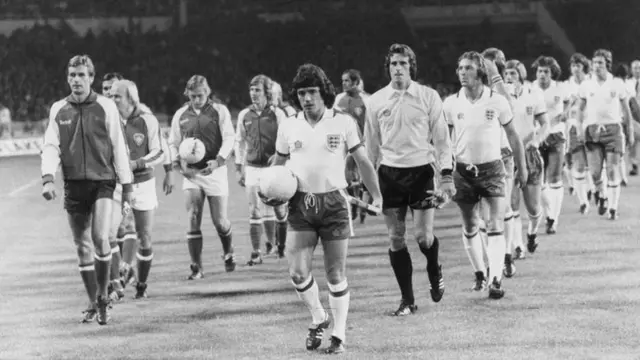 England v Finland 1976