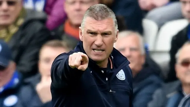 Leicester City manager Nigel Pearson