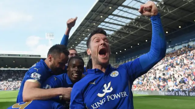 Leicester City striker David Nugent