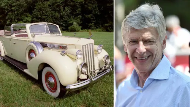 A Rolls Royce and Arsene Wenger