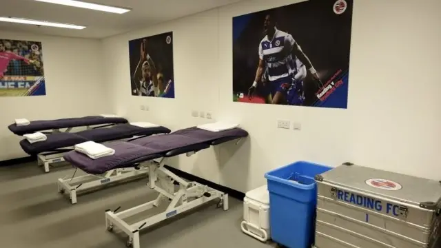 Reading dressing room